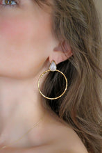 Load image into Gallery viewer, Lita Earrings // Rose Quartz