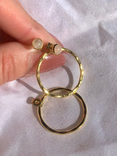 Load image into Gallery viewer, HAMMER BACKS // LARGE // rainbow moonstone