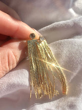 Load image into Gallery viewer, FRINGE EAR JACKETS // Moonstone 4mm
