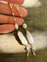 Load image into Gallery viewer, Pearl Drip Earrings
