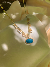 Load image into Gallery viewer, Apatite And Pearl Necklace
