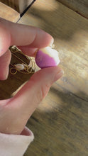 Load and play video in Gallery viewer, Shell Locket Necklace
