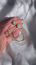 Load and play video in Gallery viewer, Lita Earrings - Amazonite
