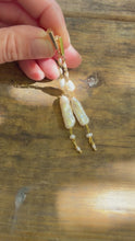 Load and play video in Gallery viewer, Pearl Drip Earrings
