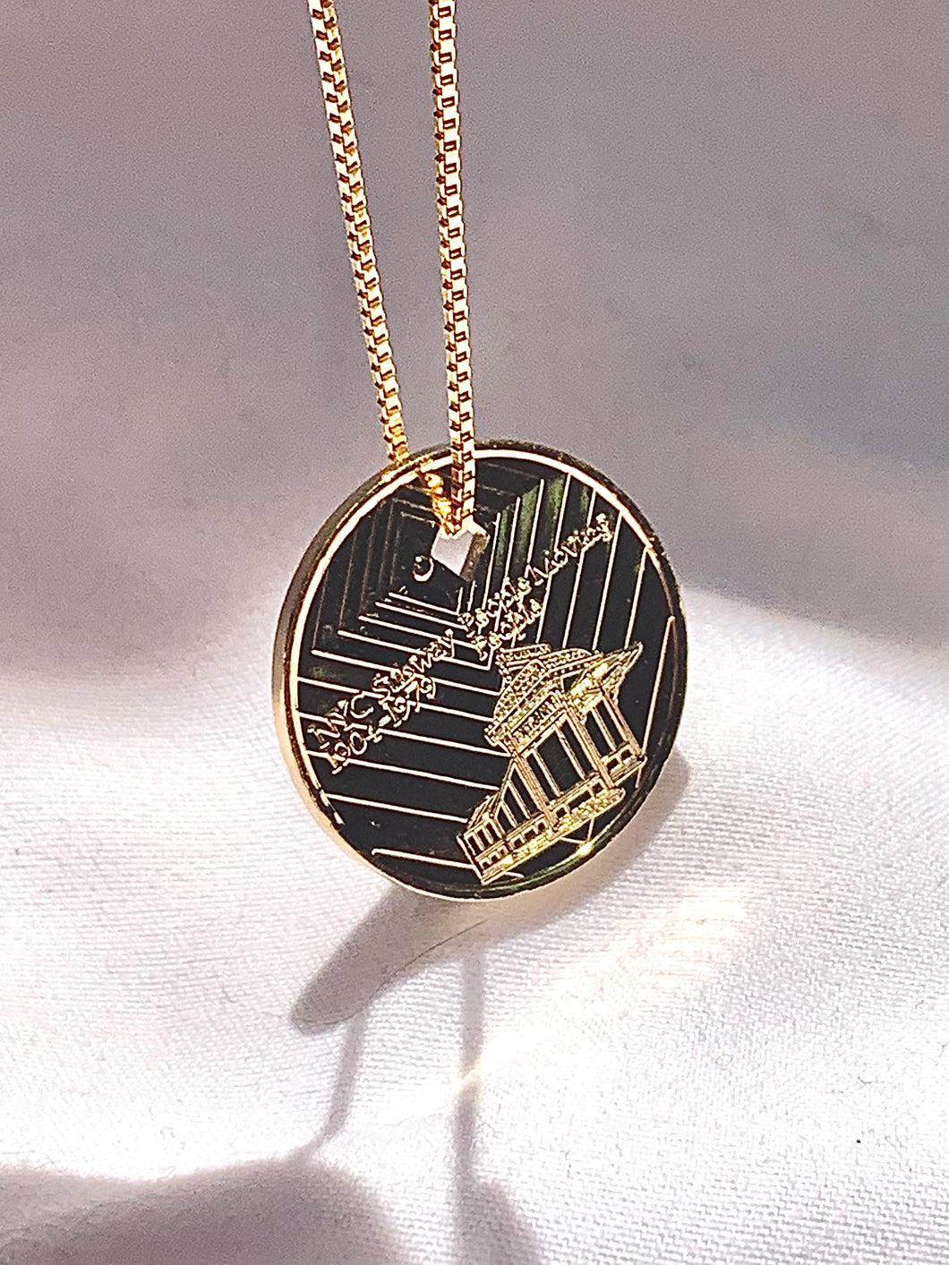 1979 NYC Subway Token Necklace